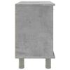 vidaXL Armoire de salle de bain Gris b&eacute;ton 60x32x53,5 cm Agglom&eacute;r&eacute;