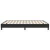 vidaXL Cadre de lit sans matelas noir 140x210 cm velours