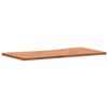 vidaXL Dessus de bureau 100x(45-50)x2,5 cm bois massif de h&ecirc;tre