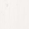 vidaXL Dessus de table blanc 70x70x2,5 cm bois de pin massif