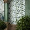 DUTCH WALLCOVERINGS Papier peint Exotic Garden Bleu et vert