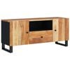 vidaXL Meuble TV 105x33,5x46 cm bois d'acacia solide et d'ingénierie