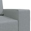 vidaXL Canap&eacute;-Lit 200cm Gris clair tissu