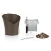 LECHUZA Jardini&egrave;re ORCHIDEA ALL-IN-ONE diam&egrave;tre 18 cm taupe