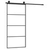 vidaXL Porte coulissante avec kit de quincaillerie 90x205 cm Verre ESG