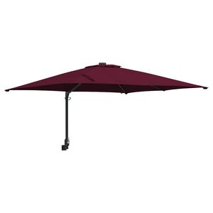 vidaXL Parasol de jardin Bordeaux 248,5 x 247,5 x 160 cm