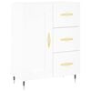 vidaXL Buffet blanc 69,5x34x90 cm bois d'ing&eacute;nierie
