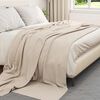 vidaXL Couvertures &agrave; jeter 24 pcs Beige 240 x 220 cm Toison