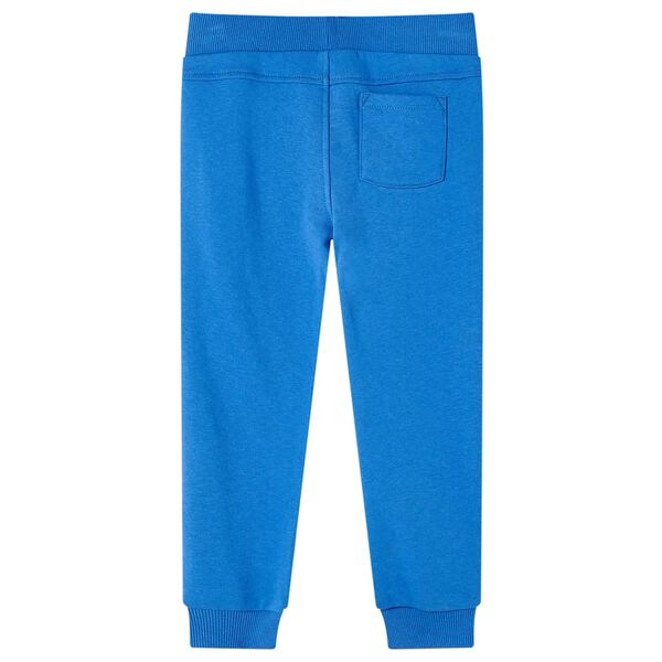 Pantalon de surv&ecirc;tement pour enfants bleu 104