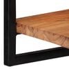 vidaXL Étagères murales 2 pcs 25x25x35 cm Bois d'acacia et acier