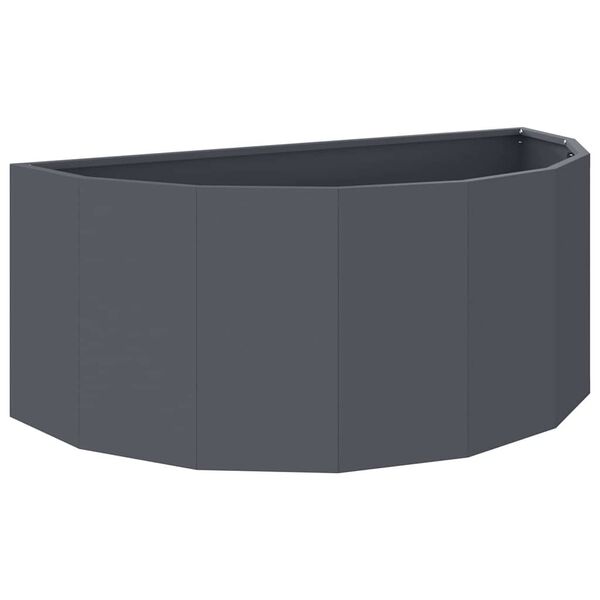 vidaXL Jardini&egrave;re Anthracite 90 x 45 x 35 cm Acier