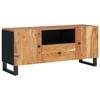 vidaXL Meuble TV 105x33,5x46 cm bois d'acacia solide et d'ingénierie