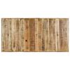 vidaXL Table à manger 160x80x75 cm Bois de manguier massif brut