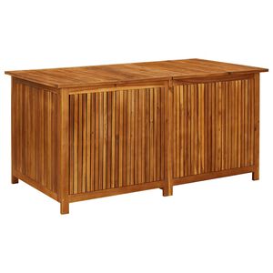 vidaXL Bo&icirc;te de rangement de jardin 150x80x75 cm Bois d'acacia solide