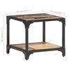 vidaXL Table basse 40x40x36 cm Bois de r&eacute;cup&eacute;ration massif