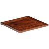 vidaXL Plateau de service Bois solide de Sesham 50 x 50 cm