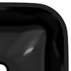 vidaXL Lavabo Verre 42x42x14 cm Noir