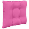vidaXL Coussin de canap&eacute; d'ext&eacute;rieur 3 pcs Rose Polyester