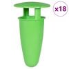 vidaXL Pi&egrave;ges &agrave; limaces et escargots 18 pcs vert