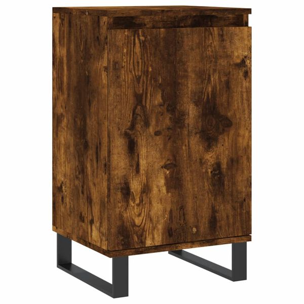 vidaXL Buffet ch&ecirc;ne fum&eacute; 40x35x70 cm bois d'ing&eacute;nierie