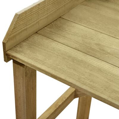 vidaXL Table de jardinière Bois de pin imprégné 75x40x90 cm