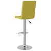 vidaXL Tabourets de bar lot de 2 vert tissu