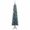 vidaXL Sapin de No&euml;l artificiel Vert 180 cm PVC, plastique et acier