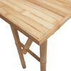 vidaXL Table console 115x39x75 cm bambou