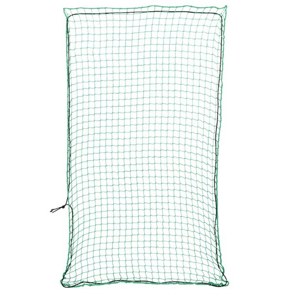 vidaXL Filet pour remorque avec corde &eacute;lastique vert 2,1x1,25 m PP