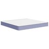 vidaXL Matelas en mousse moyennement doux 200x200 cm