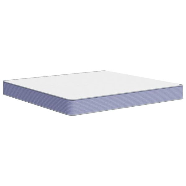 vidaXL Matelas en mousse moyennement doux 200x200 cm
