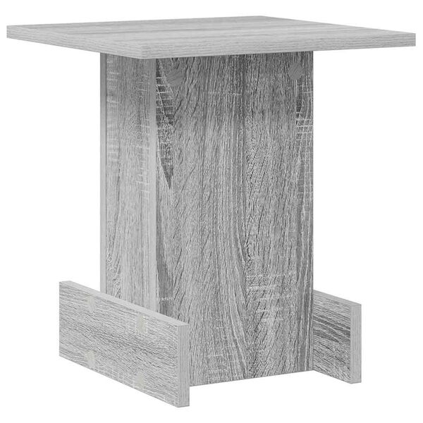 vidaXL Table d'appoint Gris Sonoma 35,5 x 35 x 40 cm Bois d'ing&eacute;nierie
