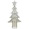 vidaXL Sapin de No&euml;l avec 240 LED Blanc chaud 180 cm Rotin