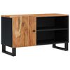 vidaXL Meuble TV 80x33x46 cm bois d'acacia solide et d'ing&eacute;nierie