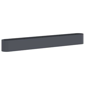 vidaXL Jardin sur&eacute;lev&eacute; Anthracite 360 x 40 x 40 cm