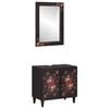 vidaXL Ensemble de Meubles de Salle de Bain 2 pc 62 x 33 x 58 cm