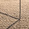 vidaXL Tapis ZIZUR beige 80x150 cm aspect de jute intérieur extérieur