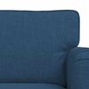 vidaXL Ensemble de Canap&eacute;s 2 pcs Bleu 162 x 80 x 85 cm tissu