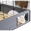 Ferplast Cage &agrave; lapin Multipla Maxi 142,5x72x50 cm Noir