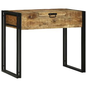 vidaXL Tables de maquillage pour chambre Bois de manguier massif