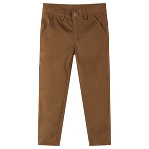 Pantalons pour enfants cognac 128