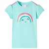 T-shirt pour enfants menthe clair 116