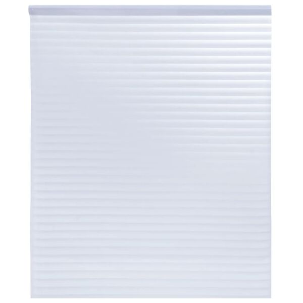vidaXL Film pour fen&ecirc;tre d&eacute;poli motif &agrave; rayures 90x500 cm PVC