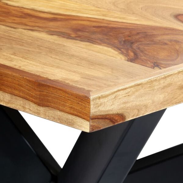 vidaXL Table &agrave; manger 180x90x75 cm Bois massif