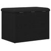 vidaXL Banc de rangement Ch&ecirc;ne noir 62 x 42 x 45 cm Bois d'ing&eacute;nierie