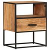 vidaXL Table de chevet 40x30x50 cm Bois d'acacia massif