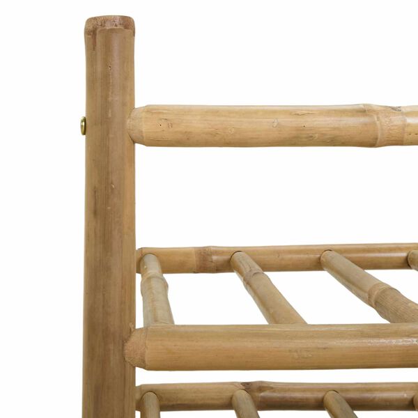 vidaXL &Eacute;tag&egrave;re &agrave; vin Naturel 57 x 29,5 x 72 cm Bambou