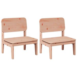 vidaXL Chaises de jardin lot de 2 60x52,5x72 cm bois massif de douglas