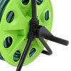 vidaXL Enrouleur de tuyau vert sur pied avec tuyau de 20 m PVC