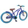 vidaXL V&eacute;lo pour Enfants 18 Pouces pour les 5-7 ans Bleu fonc&eacute;